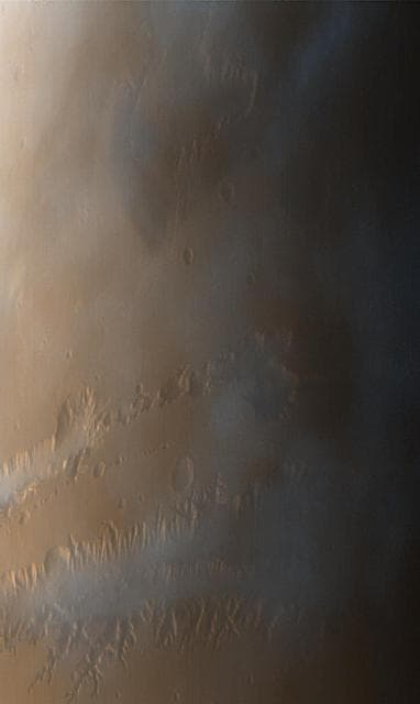 NASA image: Valles Marineris