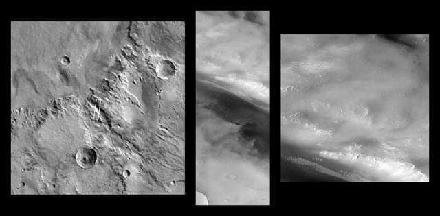 NASA image: Valley and Surrounding Terrain Adjacent to Schiaparelli Crater