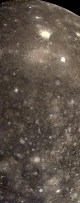 NASA image: The Asgard Hemisphere of Callisto