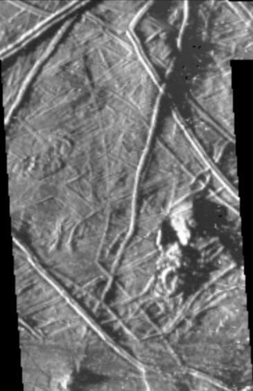 NASA image: Topography on Europa....the Shadow Knows