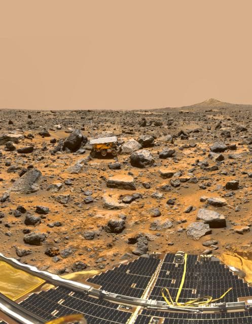 NASA image: Pathfinder on Mars