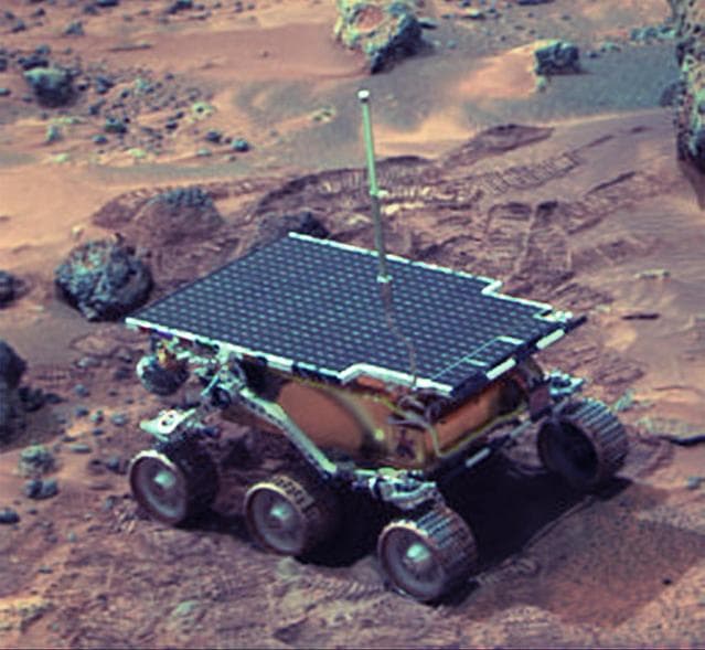 NASA image: Sojourner Rover Near The