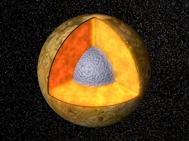 NASA image: Interior of Io