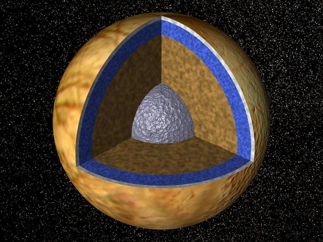 NASA image: Interior of Europa