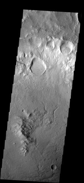 NASA image: Craters on Crater