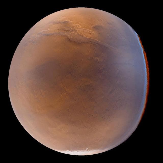 NASA image: A Regional View of Mars on Orbit 63