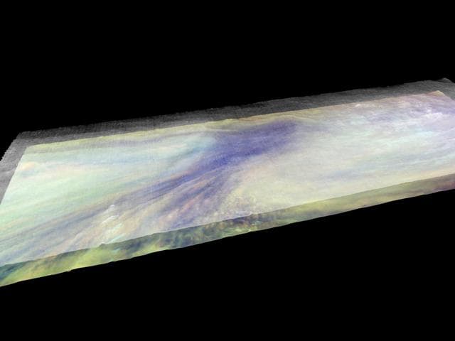 NASA image: Three dimensional Visualization of Jupiter Equatorial Region