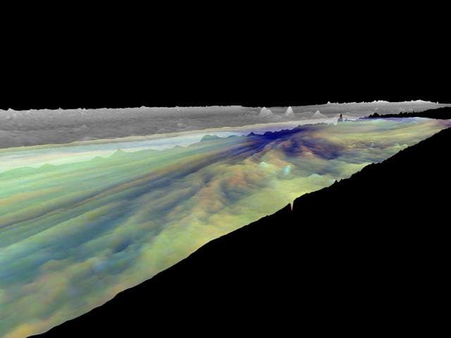 NASA image: Three dimensional Visualization of Jupiter Equatorial Region