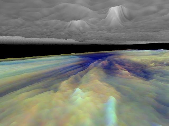 NASA image: Three dimensional Visualization of Jupiter Equatorial Region