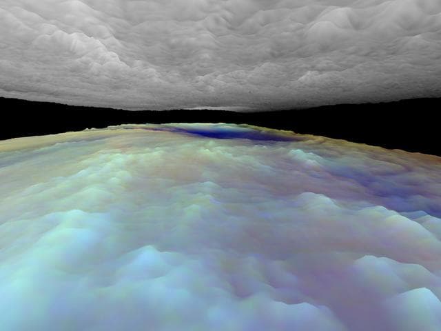 NASA image: Three dimensional Visualization of Jupiter Equatorial Region