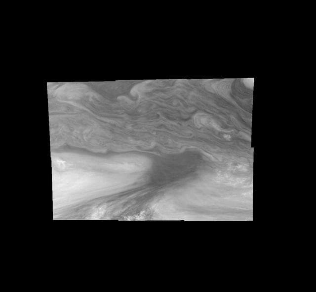 NASA image: Jupiter Equatorial Region in a Methane Band Time Set 4
