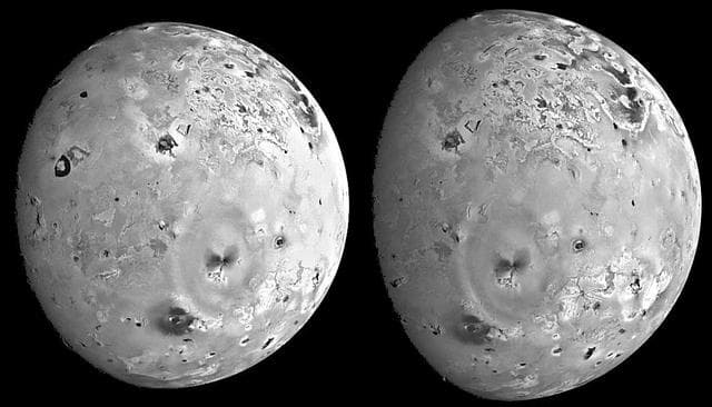 NASA image: Mountains and Plateaus on Io