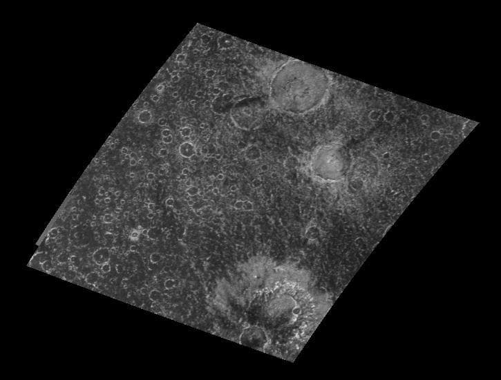 NASA image: Large Craters in Callisto Southern Hemisphere