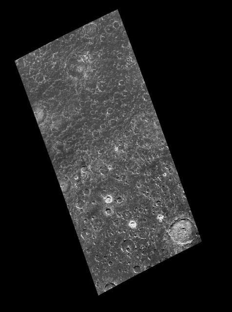 NASA image: Heavy Cratering near Callisto South Pole