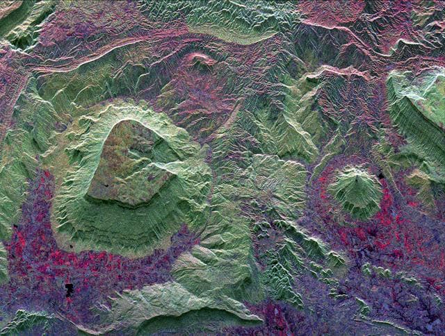 NASA image: North Central Thailand
