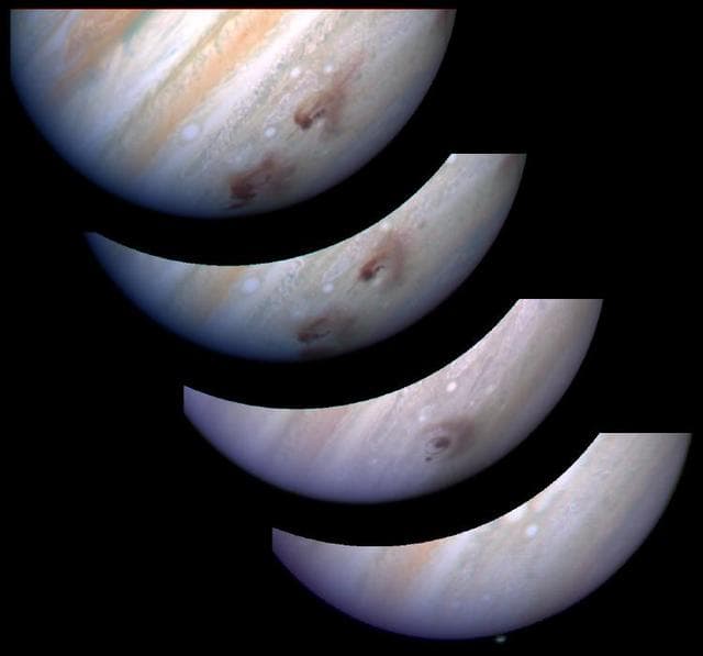 NASA image: Jupiter G Impact Evolution