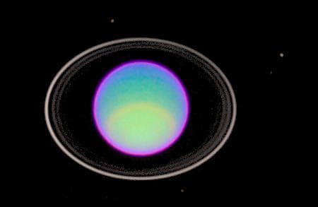 Hubble Captures Detailed Image of Uranus Atmosphere