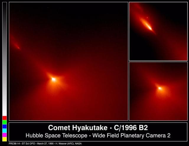 NASA image: Hubble Probes Inner Region of Comet Hyakutake