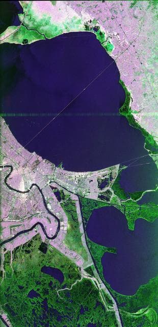 NASA image: Space Radar Image of New Orleans, Louisiana