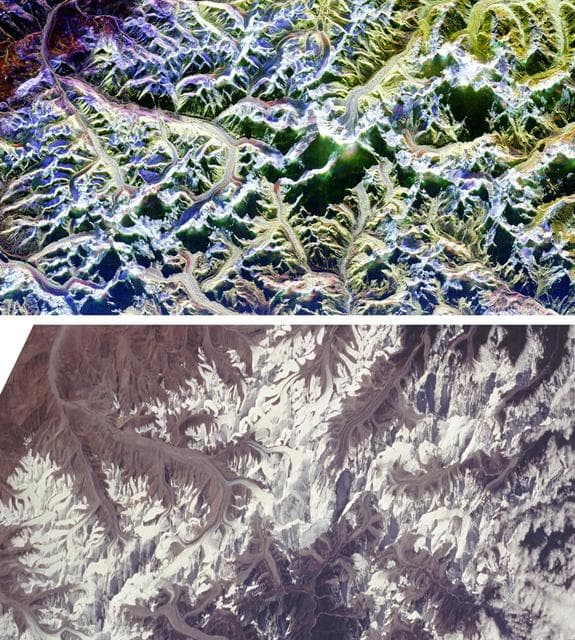 NASA image: Space Radar Image of Mount Everest