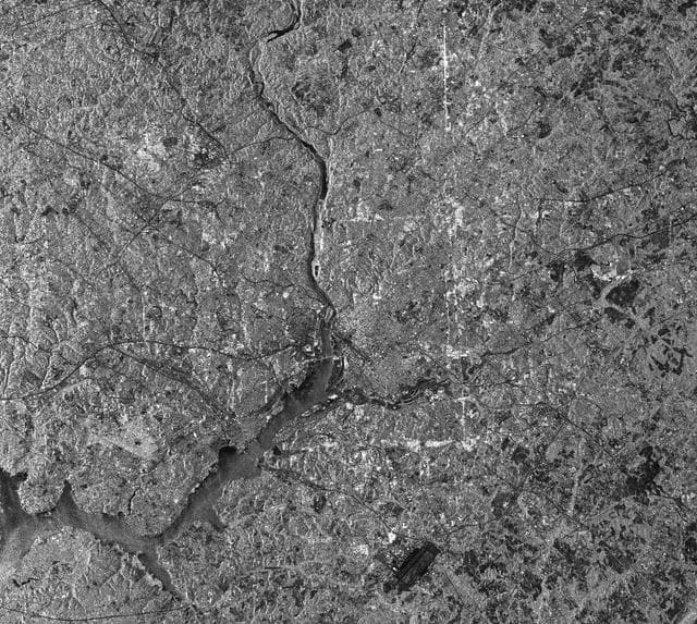 NASA image: Space Radar Image of Washington, D.C.