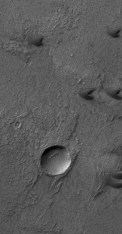 NASA image: A Few Good Barchans