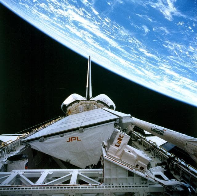NASA image: Onboard View - Space Shuttle Endeavour