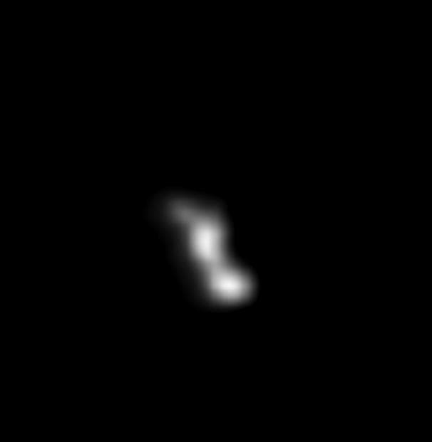 NASA image: Enhanced Image of Asteroid Braille from Deep Space 1