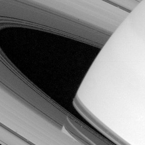 NASA image: Saturn Ring System
