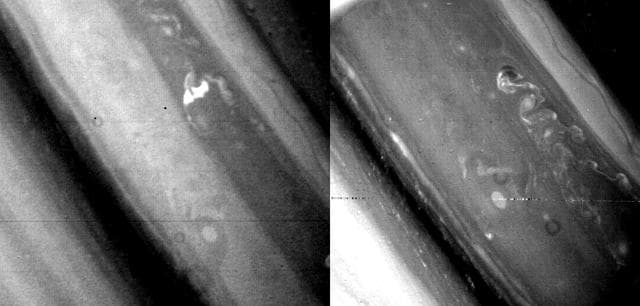 NASA image: Saturn North Temperate Region