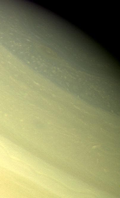 NASA image: Saturnian Atmospheric Storm