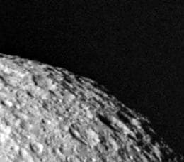 NASA image: High Resolution View of Tethys