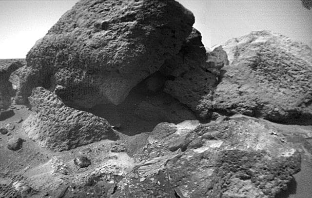 NASA image: Shark as Viewed by Sojourner Rover