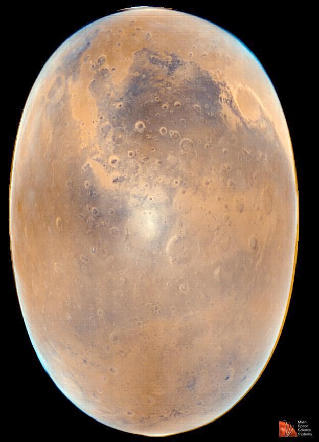 NASA image: Opposition Surge: Sunlight Glinting off Mars