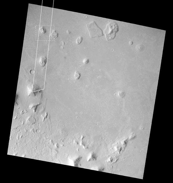 NASA image: Mars Orbiter Camera Views the Face