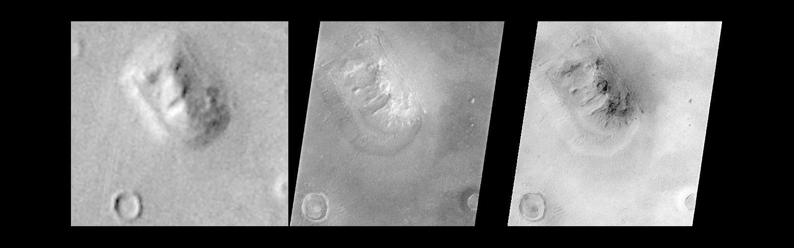 NASA image: Mars Orbiter Camera Views the Face