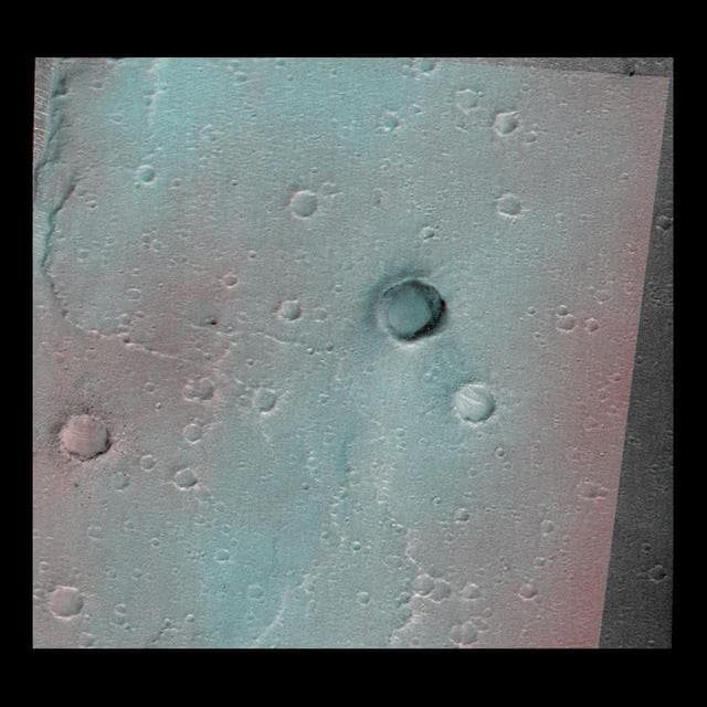 NASA image: Mars Orbiter Camera Acquires High Resolution Stereoscopic Images of the Viking One Landing Site