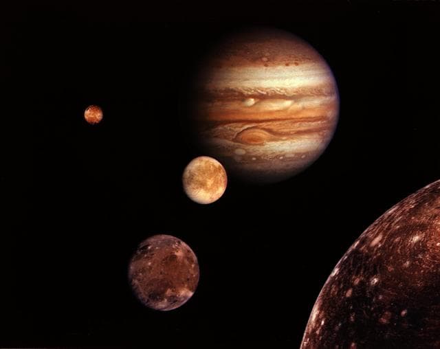 NASA image: Jupiter System Montage