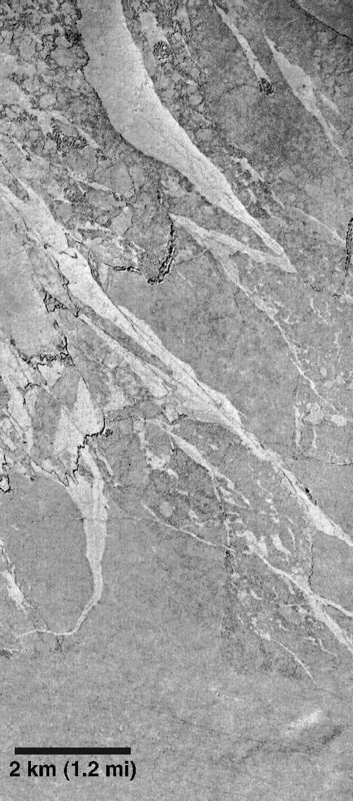 NASA image: Ancient Lakes on Mars? Results for Elysium Basin