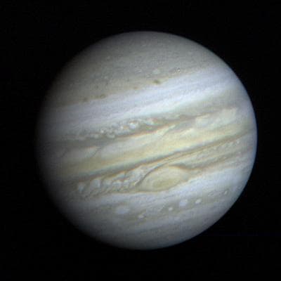 NASA image: Jupiter Full Disk with Great Red Spot