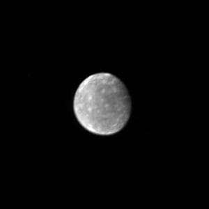 NASA image: Callisto From 7,000,000 kilometers