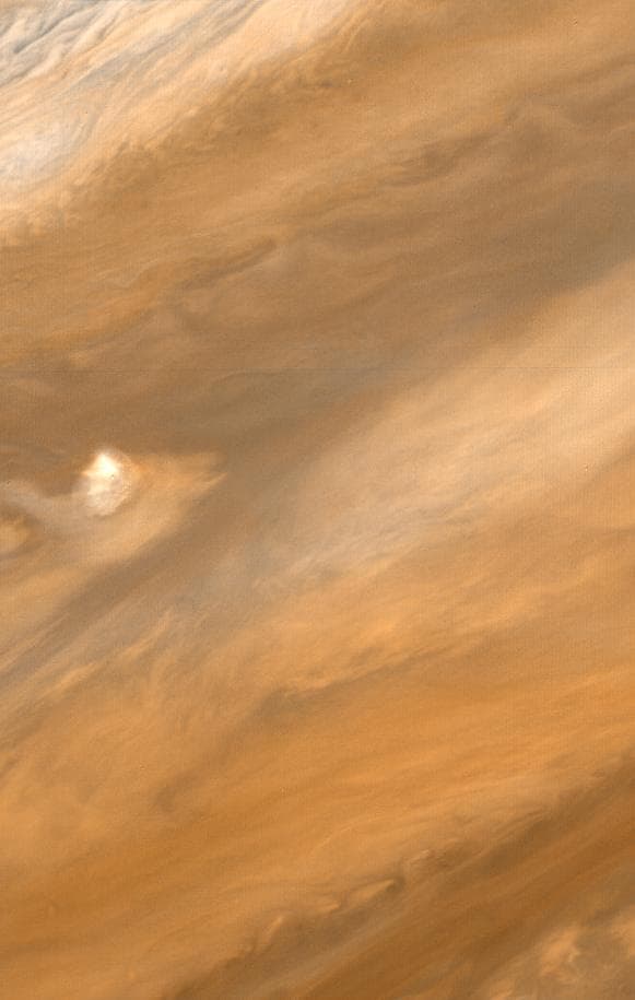 NASA image: Jupiter Plume