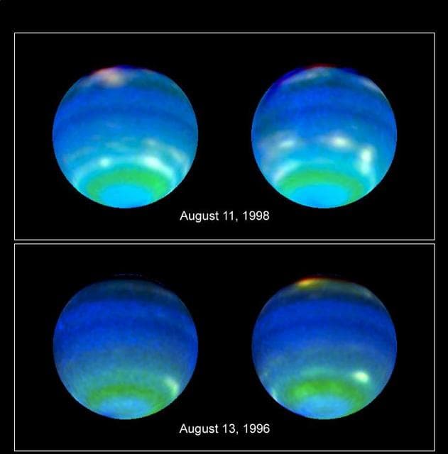 NASA image: Neptune Stormy Disposition