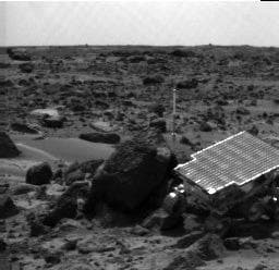 NASA image: Sojourner Rover Near Half