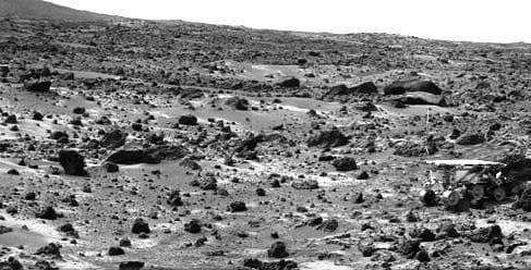 Sojourner APXS at Chimp - Right Eye