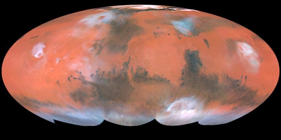 NASA image: A Closer Hubble Encounter With Mars - Global View
