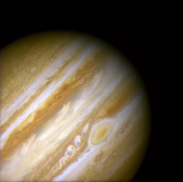 NASA image: Hubble Views Ancient Storm in the Atmosphere of Jupiter - Full Disk