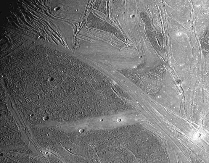 NASA image: Regional View of Ganymede