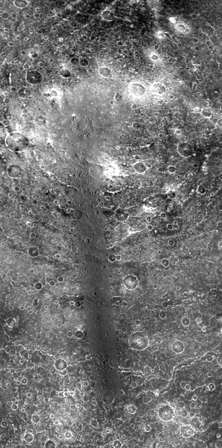NASA image: Asgard Multi-Ring Structure on Callisto