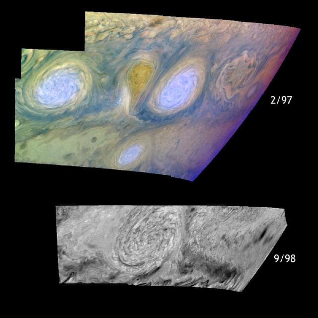 NASA image: Historic Merger of Storms on Jupiter